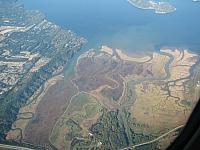 Nisqually River Delta...recently reclaimed as wetlands by removing dikes