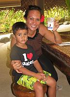Mother and son