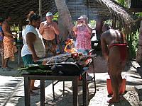 Lunch is cooking