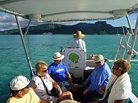 Back to Uturoa and the ship after a busy day!