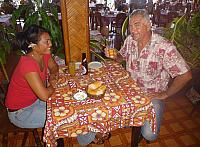 Carl (our driver/guide) and Dolores (his lady)